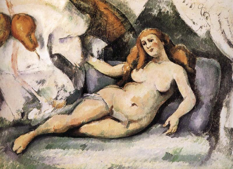 Paul Cezanne Nude oil painting image